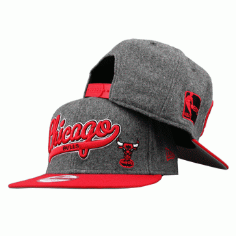 Boné New Era Chicago Bulls Block Script - Snapback Original